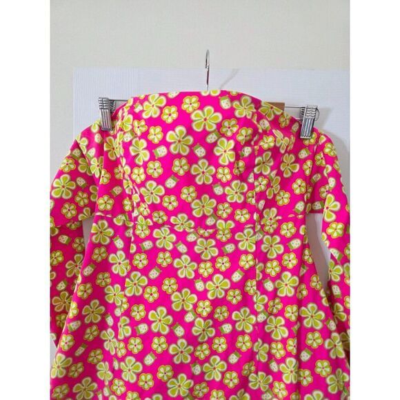 VTG Lilly pulitzer Sleeveless Floral Mini Dress 4 - Picture 3 of 7